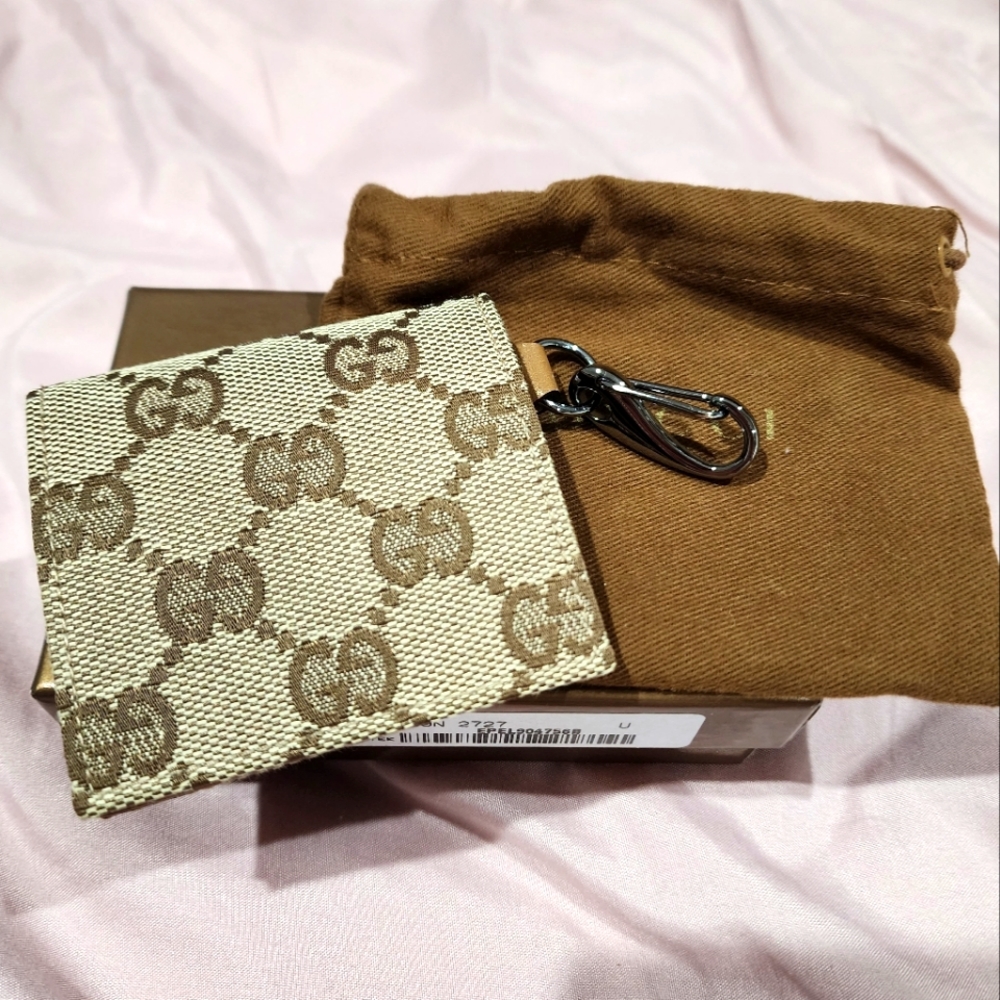 COPY - Gucci coin and key origami pouch